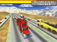 市のトラック運転免許3Dを運転する Screen Shot 8