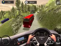 Uphill Off Road Bus Driving Simulator - Permainan Screen Shot 13