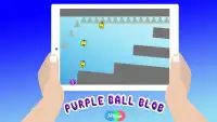 Purple Ball Blob Screen Shot 4