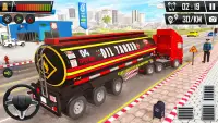 Oil Tanker: Truck Driving Game Screen Shot 0