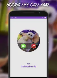 Booba Life Call Fake And Chat Screen Shot 0
