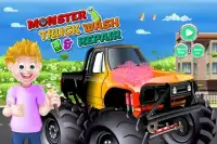 Monster Truck Wash & Repair Screen Shot 0