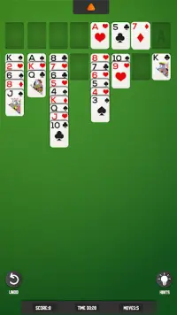 FreeCell - Offline Card Game Screen Shot 9