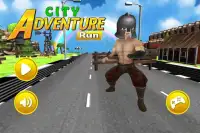 City Adventure Runner Screen Shot 0