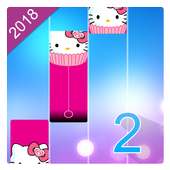 Pink Hello Kitty Piano Tiles