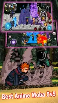 Liga de Ninja: Batalha de Moba Screen Shot 5