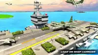 अमेरिकी सेना ट्रांसपोर्टर - विमान परिवहन जहाज खेल Screen Shot 2
