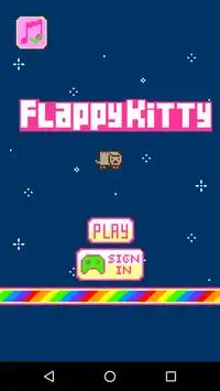 Flappy Kitty Screen Shot 0