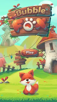 Bubble Shooter Fox - Endless Shooter Game Screen Shot 0