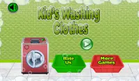 küçük çamaşır servisi: bez yıkama oyunu Screen Shot 0