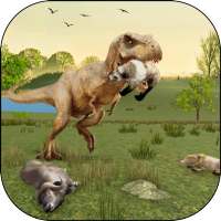 Juradinosaurier-Jagd-Tierhunger-Simulation