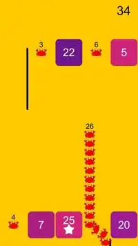 Snake vs Numbers Block Wall - quick slither arrow Screen Shot 4