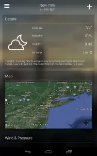 Yahoo Weather Screen Shot 7