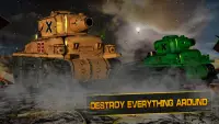Tank Chase - Tank Firing & Battle War Machine Screen Shot 1
