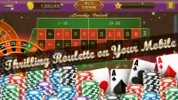 Vegas Grand Roulette: शुल्क ऑनलाइन कैसीनो के खेल Screen Shot 1