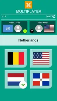 Multiplayer Flags of the World Screen Shot 6