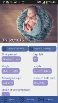 Pregnancy Tracker Screen Shot 0