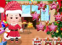 Bebê Emma Christmas Dress Up Screen Shot 7