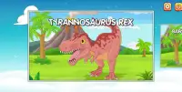 Пазлы для динозавров для малышей бесплатная лобзик Screen Shot 0