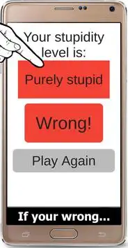 How Stupid? - Trivia Game Screen Shot 3