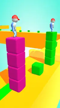 Cube Tower Stack Surfer 3D Screen Shot 0