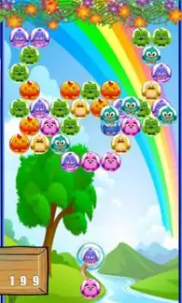 Birds Bubble Shooter Screen Shot 2