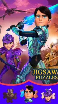 TrollHunters Tales of arcadia Jigsaw Puzzles Game Screen Shot 2