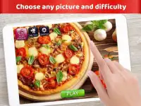🍕 Pizza puzzle games 🍕 Screen Shot 1