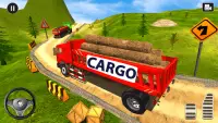 OffRoad Cargo Truck Transport Screen Shot 0