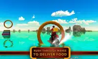 Water Surfer - Fast Food Motorbike Delivery Screen Shot 3