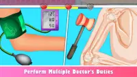 Histoire de docteur et d'hôpital : jeu de gestio Screen Shot 1