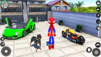 स्पाइडर हीरो मैन गेम-सुपरहीरो Screen Shot 1
