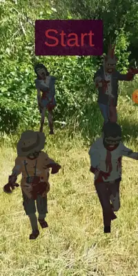 AR - Zombie Shooter Survival Screen Shot 0