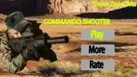 Commando Shooter Snow Zone War Screen Shot 0
