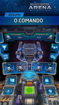 Batalhas PvP online de Controle da Galáxia: Arena Screen Shot 0