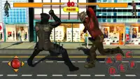 Clash Crime Stadt Gangster VS Ninja Boxing Warrior Screen Shot 0