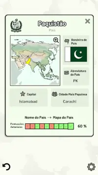 Países da Ásia - Quiz: Mapas, Capitais, Bandeiras Screen Shot 4