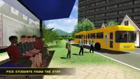 Bus Sekolah Mengemudi yanMungkin Sim 3d:Sopir Kota Screen Shot 4