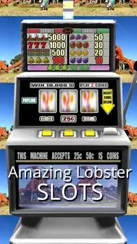 3D Amazing Lobster Slots Screen Shot 0
