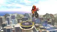Super Hero Bike Mega Ramp Screen Shot 13