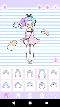Pastel Avatar Dress Up: Make Your Own Pastel Doll Screen Shot 1
