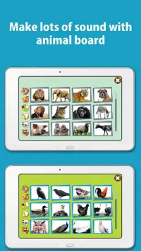 Kids Zoo, animal sounds & pictures, games for kids Screen Shot 13