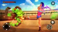 Grand Superhero Wonder Warrior Girl Fighter Game Screen Shot 1