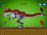 Red T-Rex Robot Dinosaur Screen Shot 5
