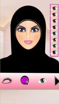 hijab girl salon : spa-make up-fashion Screen Shot 3