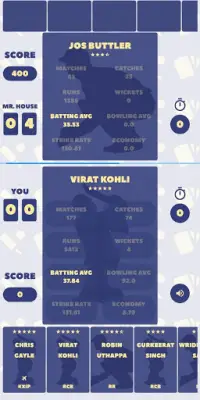 Catch22: IPL 2021 Cricket Cards Game Screen Shot 1