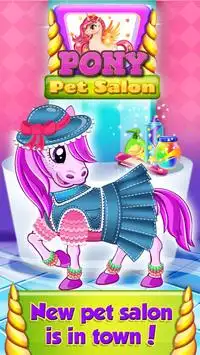 My Pony Pet Salon - Cute Animal Care Game Screen Shot 5