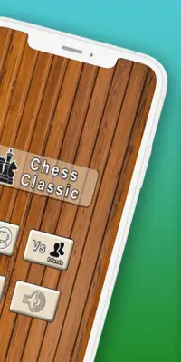 لعبة الشطرنج الكلاسيكية - ألعاب ألغاز مجانية Screen Shot 1
