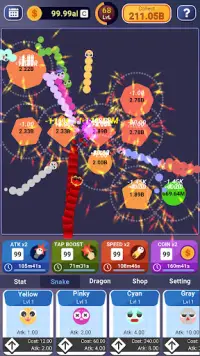 Idle Snakes - io games Screen Shot 4