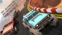 รถบรรทุกมอนสเตอร์ลีกการแข่งขัน - Dirt 3D แข่ง Screen Shot 2